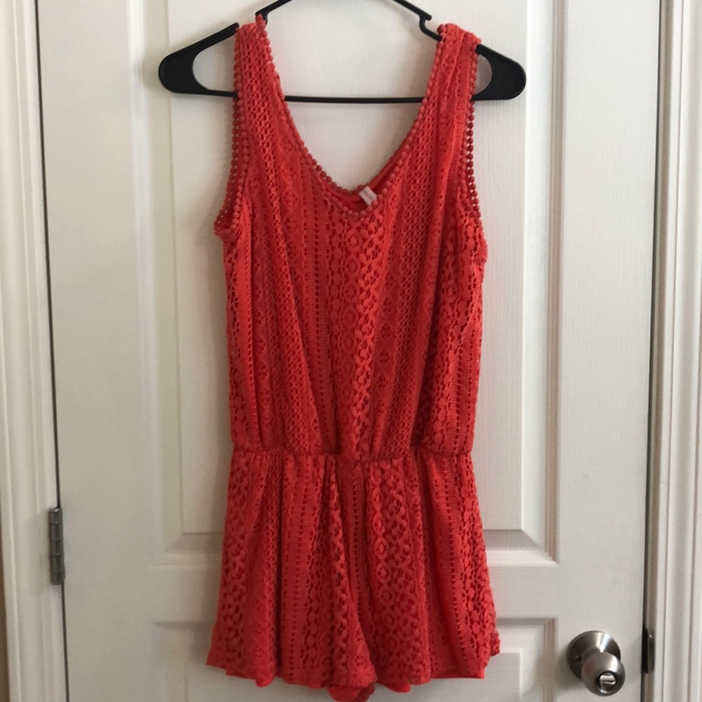 Coral romper